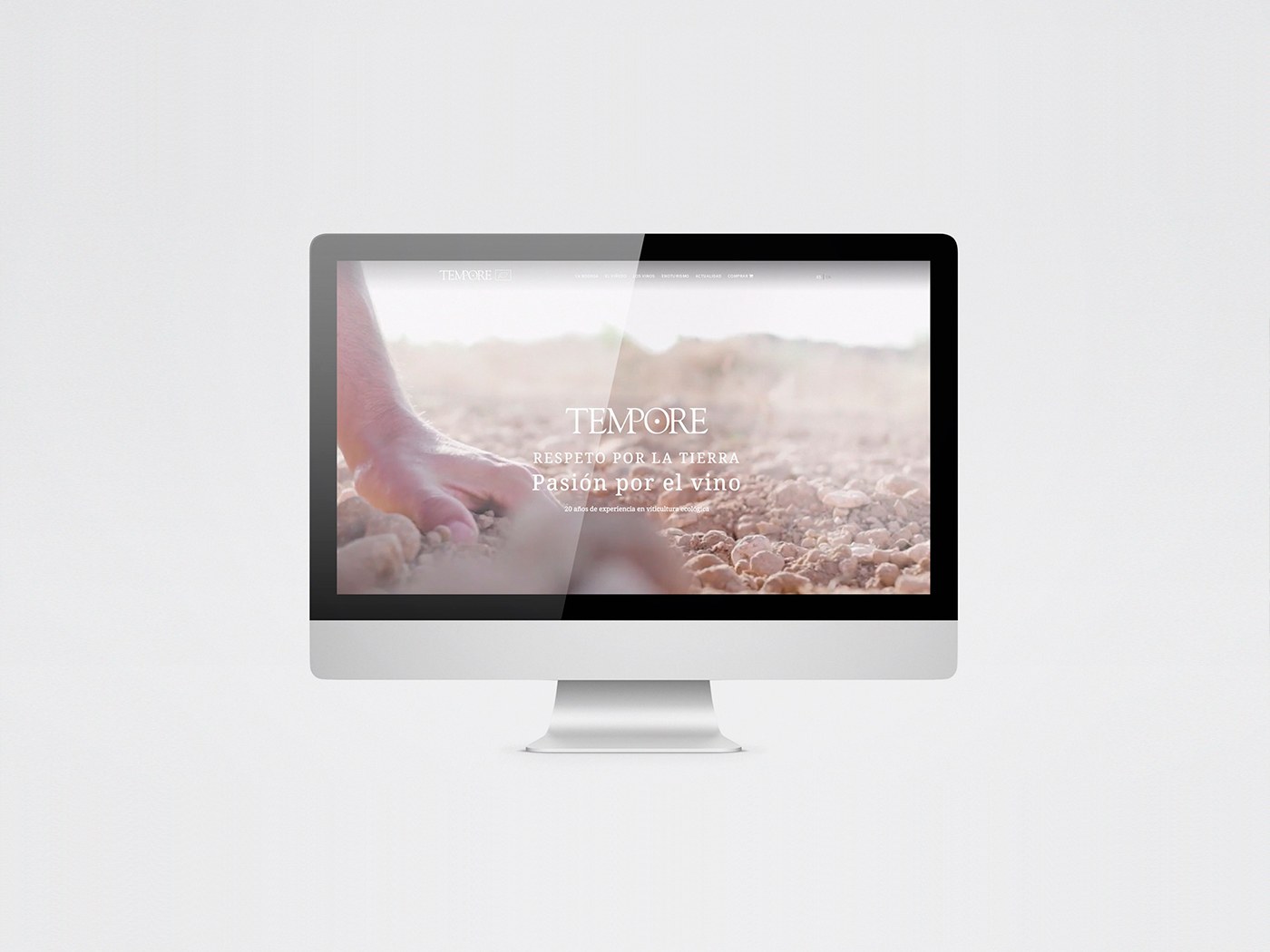 Pagina web Bodegas Tempore
